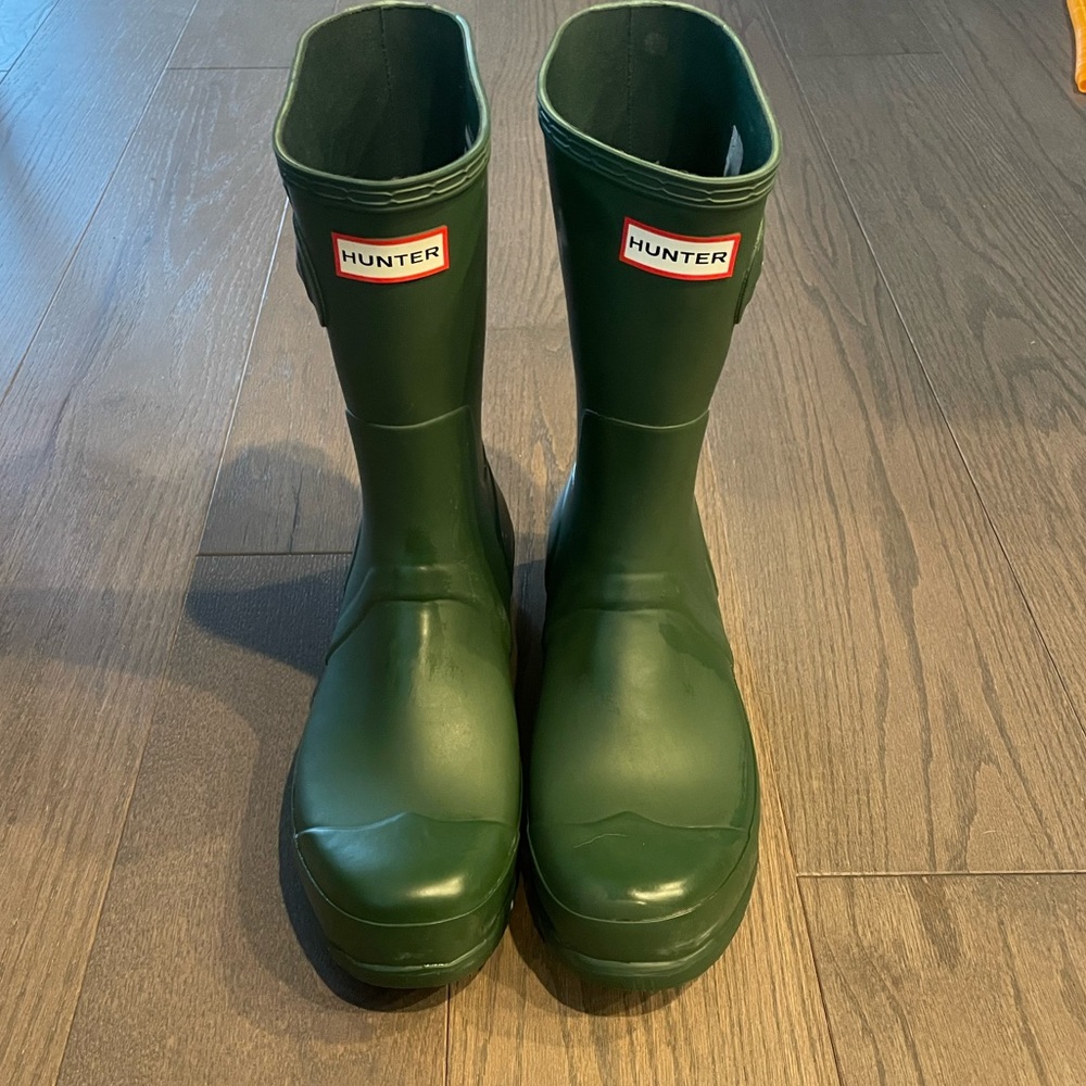 Men’s Size 12 Hunter Rain Boots Snow Boots Pull On